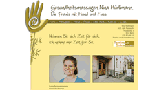 Desktop Screenshot of gesundheitsmassagen-bern.ch